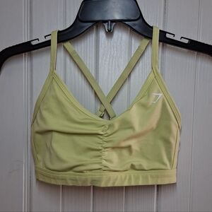 Women's Light Green Sports Bra